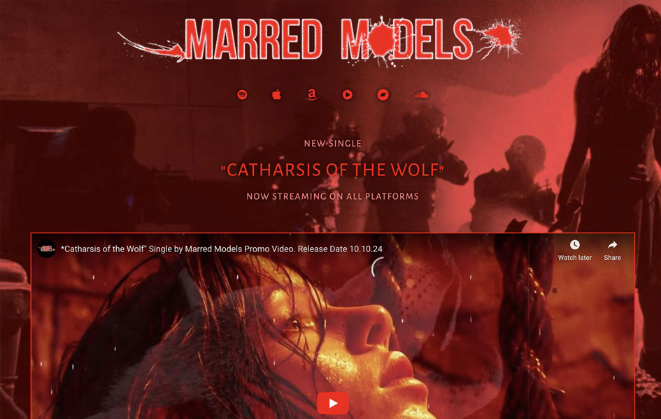 Marred Models HTML 5 Web Work